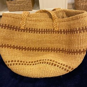 Basket purse with handles. Excellent condition